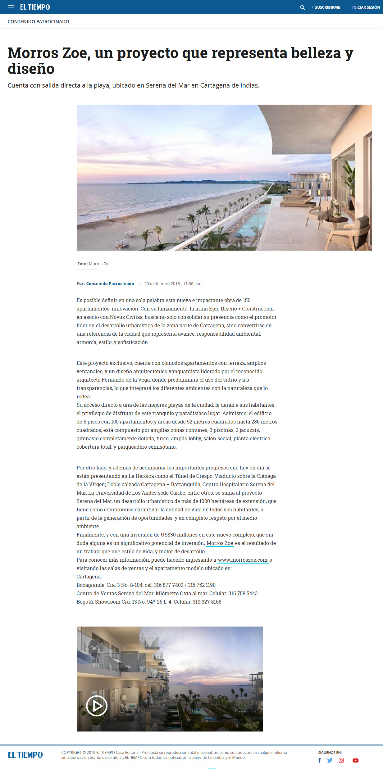 Morros Zoe, un proyecto que representa belleza y diseño