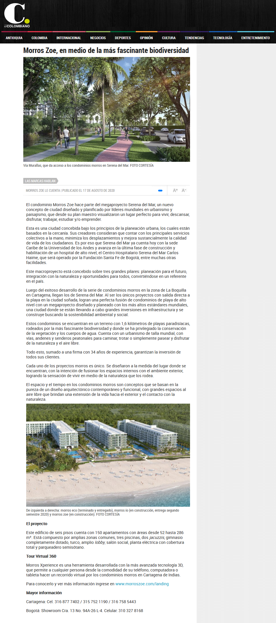 Morros Zoe, en medio de la más fascinante biodiversidad