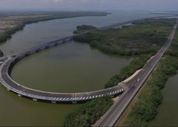 Listo el viaducto más largo de Colombia, en Cartagena